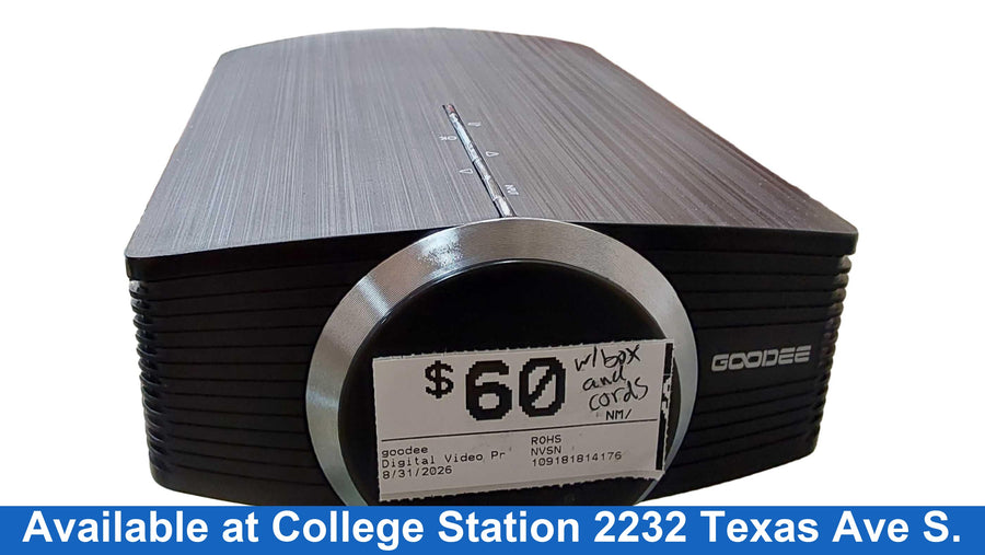 Goodee Rohs Black Home Media Projector