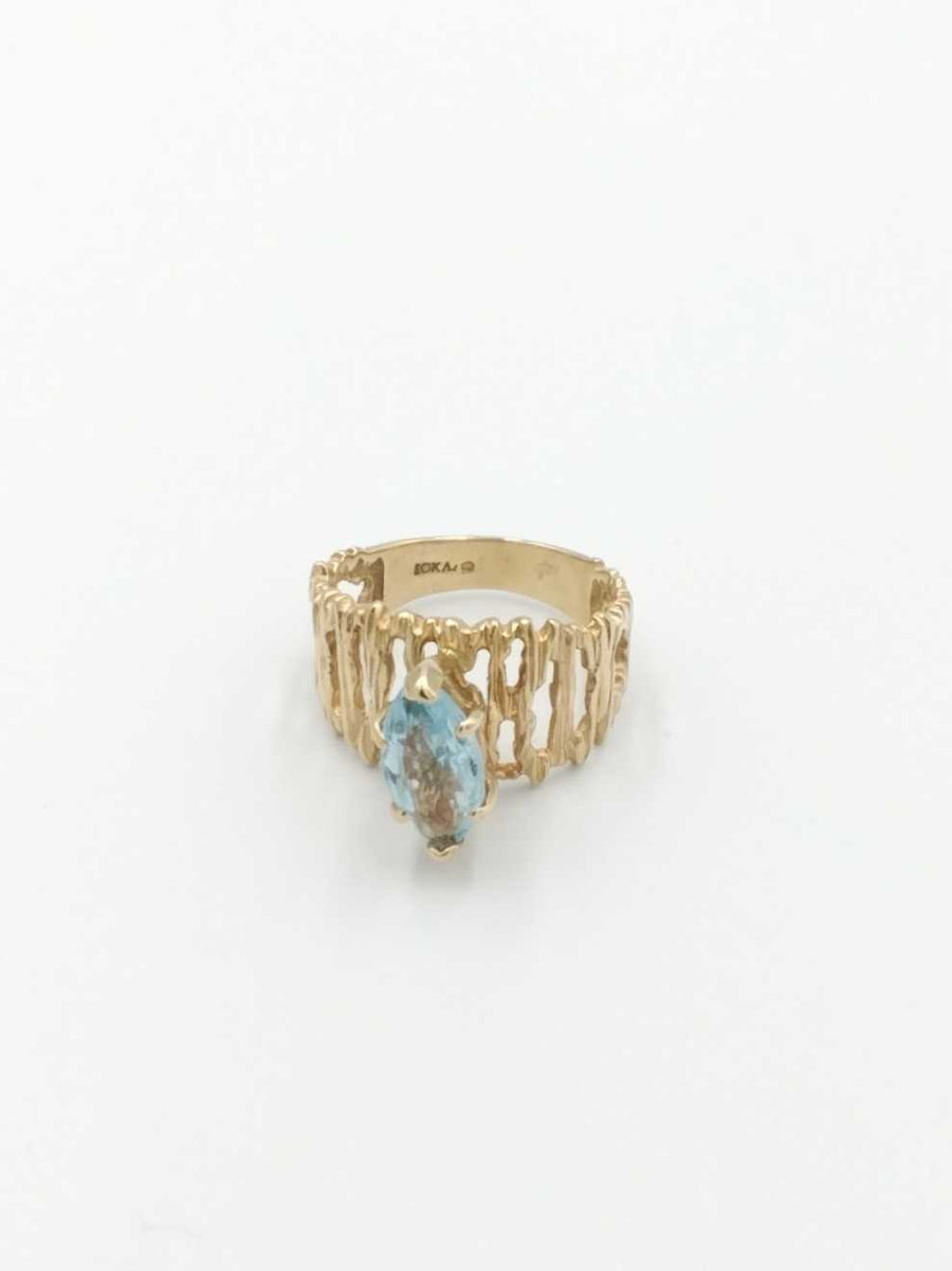 Women's Ring - Yellow Gold 10k (.417) 4.9 grams Size 7
