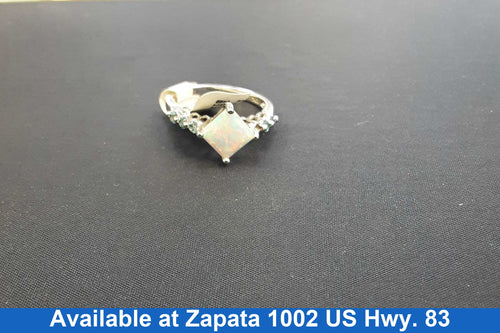 Women's Ring - White Gold 10k (.417) 2.2 grams Size 11