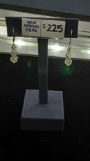 Earrings - White Gold 10k (.417) 2.1 grams