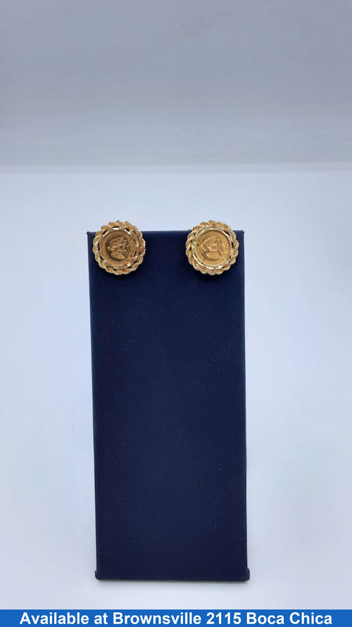 Cuff Links - Yellow Gold 14k (.585) 11.2 grams