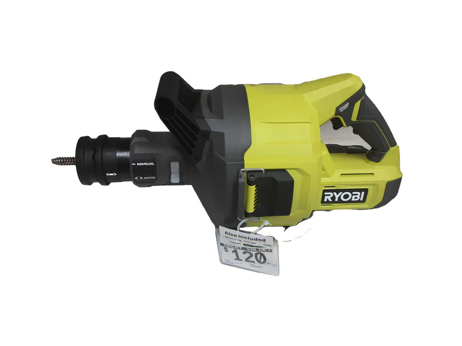 Ryobi Pcl457 Green Electric Drain Snake