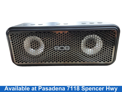 808 Audio Sp270 Black Bookshelf Speaker