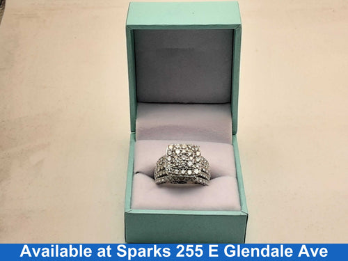 Women's Ring - White Gold 14k (.585) 10.8 grams Size 7