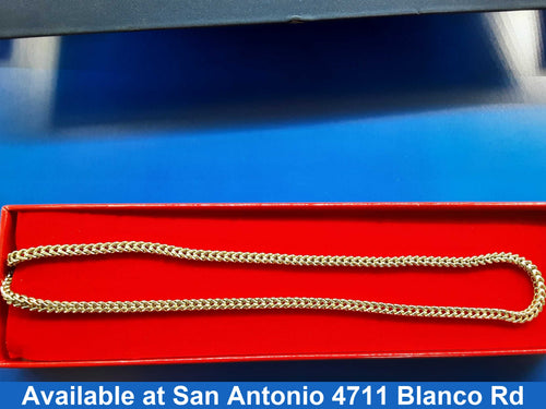 Fox Tail Chain - Yellow Gold 10k (.417) 16.1 grams 24 inch