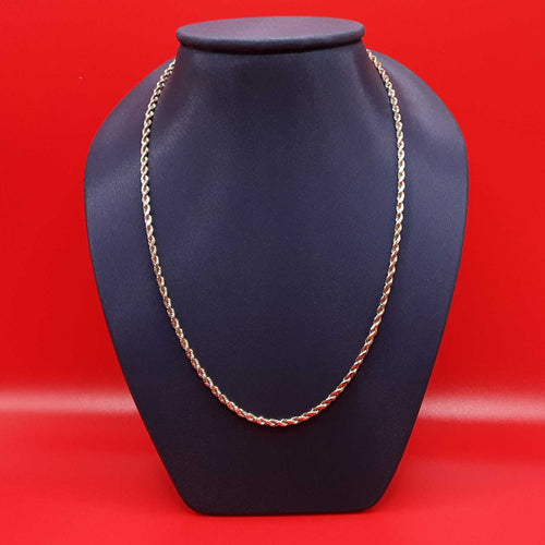 Rope Chain - Yellow Gold 10k (.417) 6.7 grams 20 inch