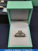 Women's Ring - White Gold 10k (.417) 2.2 grams Size 9