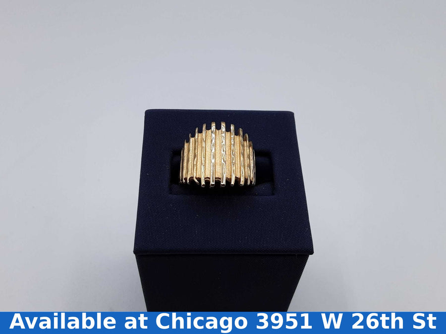 Women's Ring - Yellow Gold 14k (.585) 6 grams Size 8