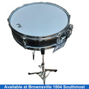 Pearl Wood Shell Black Snare Drum