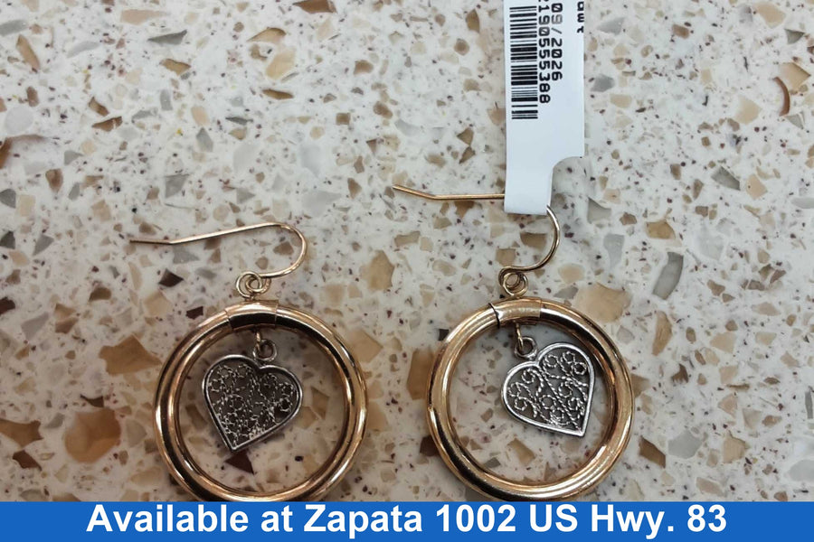 Bangle Earrings - Yellow Gold 10k (.417) 4.4 grams