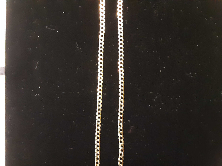 Cuban Link Chain - Yellow Gold 10k (.417) 8.3 grams 26 inch
