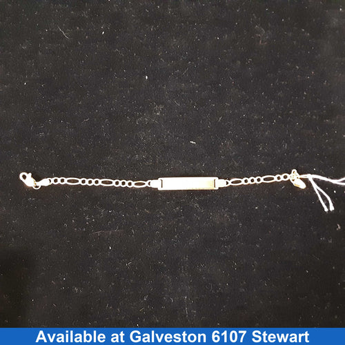 ID Bracelet - Yellow Gold 14k (.585) 3.8 grams 6 inch