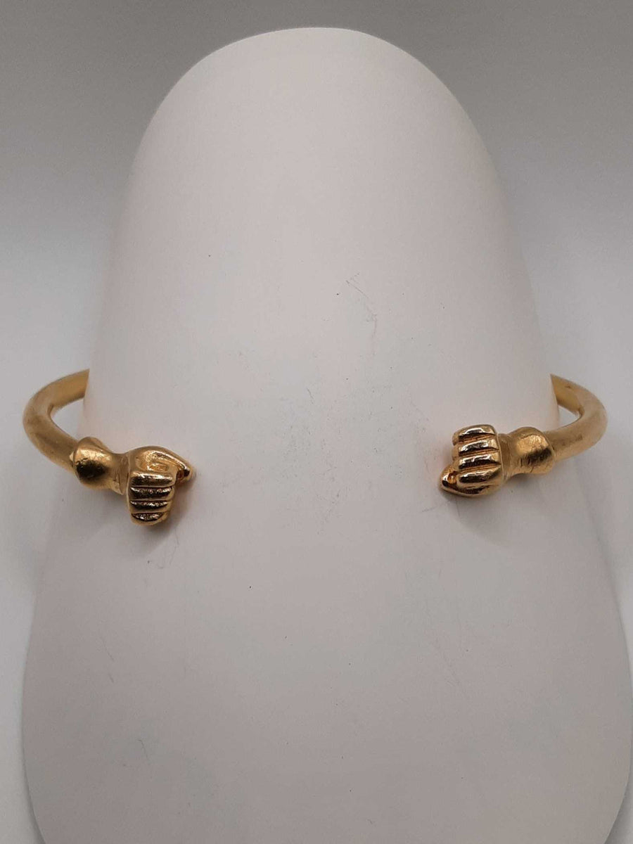 Bangle Bracelet - Yellow Gold 10k (.417) 41.4 grams 8 inch