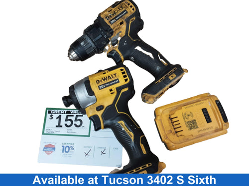 Dewalt Dcf809 Yellow Cordless Impact Drill