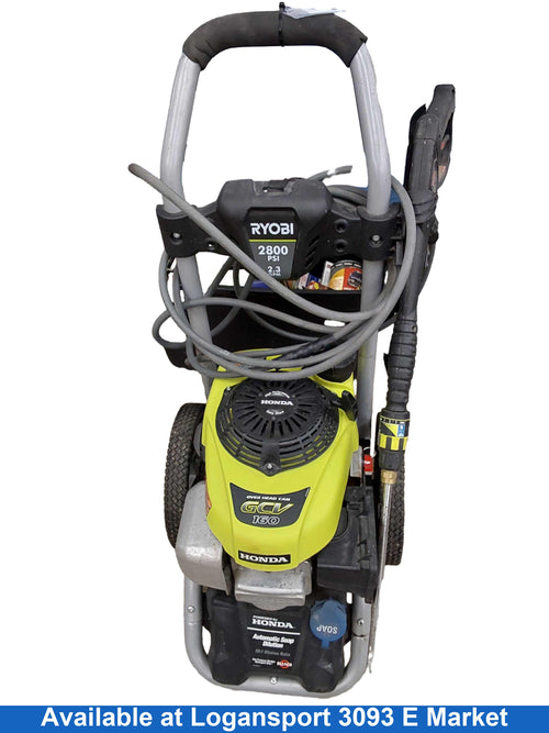 Ryobi Ry802800 Green Gas Pressure Washer