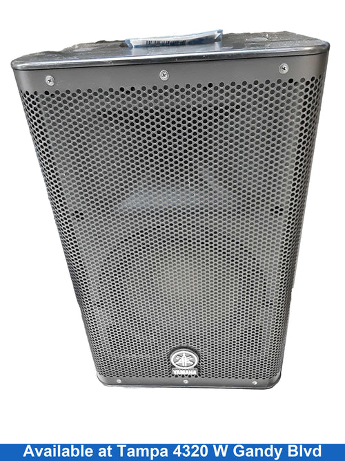 Yamaha Dxr8 Black Portable Speaker
