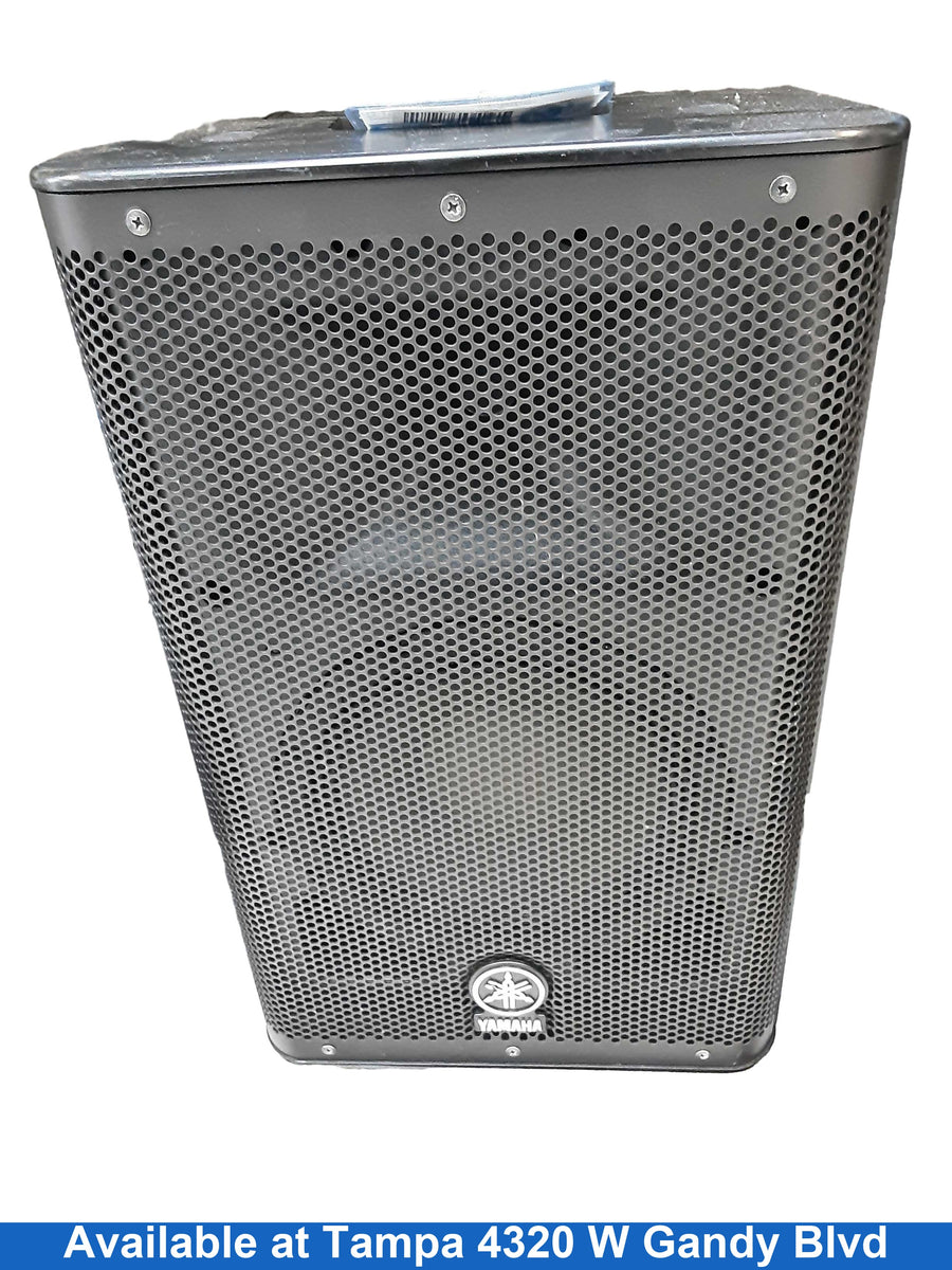 Yamaha Dxr8 Black Portable Speaker