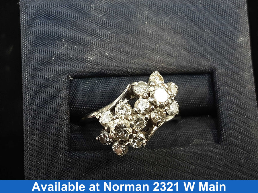 Women's Ring - White Gold 14k (.585) 2.7 grams Size 5
