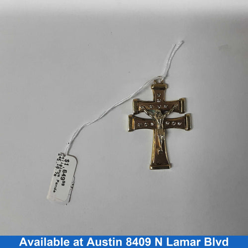 Religious Pendant - Yellow Gold 14k (.585) 10.7 grams