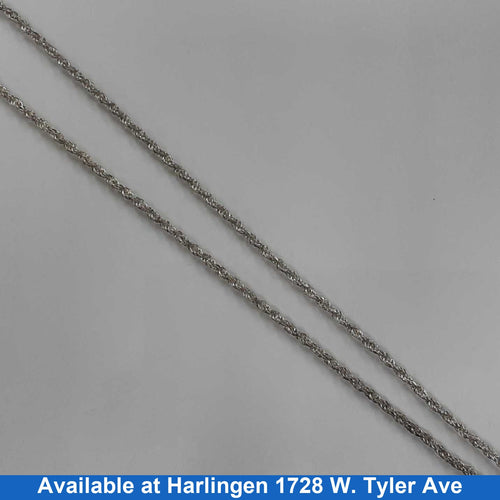 Rope Chain - Silver 25.5 grams 20 inch