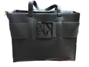 Armani Exchange Belt Strap Tote Black Purse / Handbag