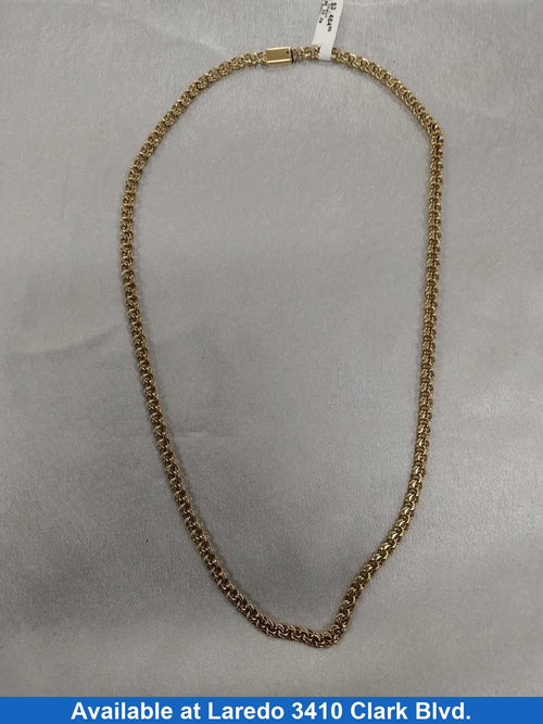 Chain - Yellow Gold 10k (.417) 33.2 grams 24 inch