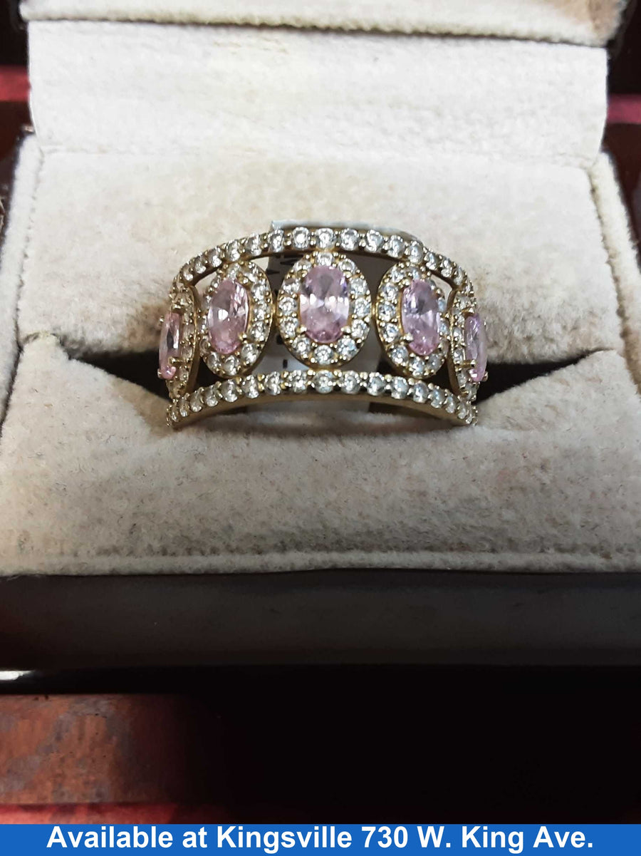 Women's Ring - Yellow Gold 10k (.417) 4.2 grams Size 5.5