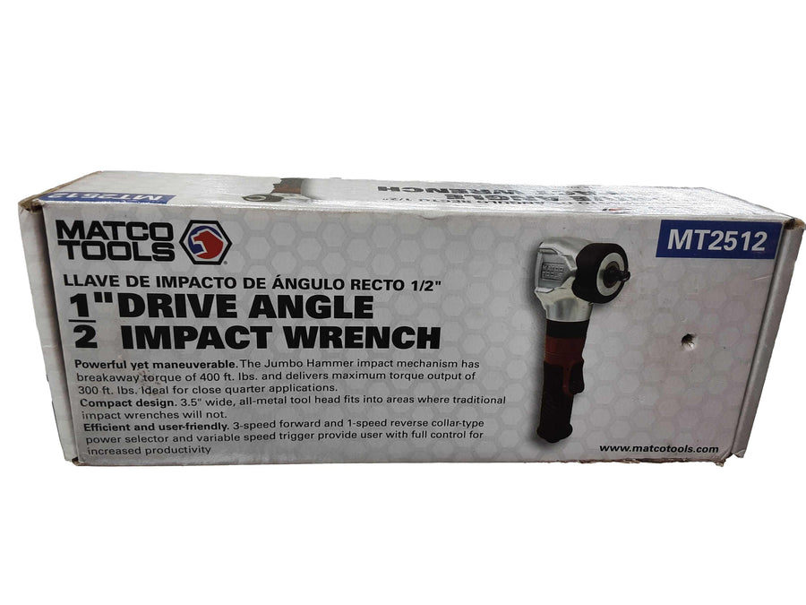 Matco Tools Mt2512 Red Standard Power Wrench