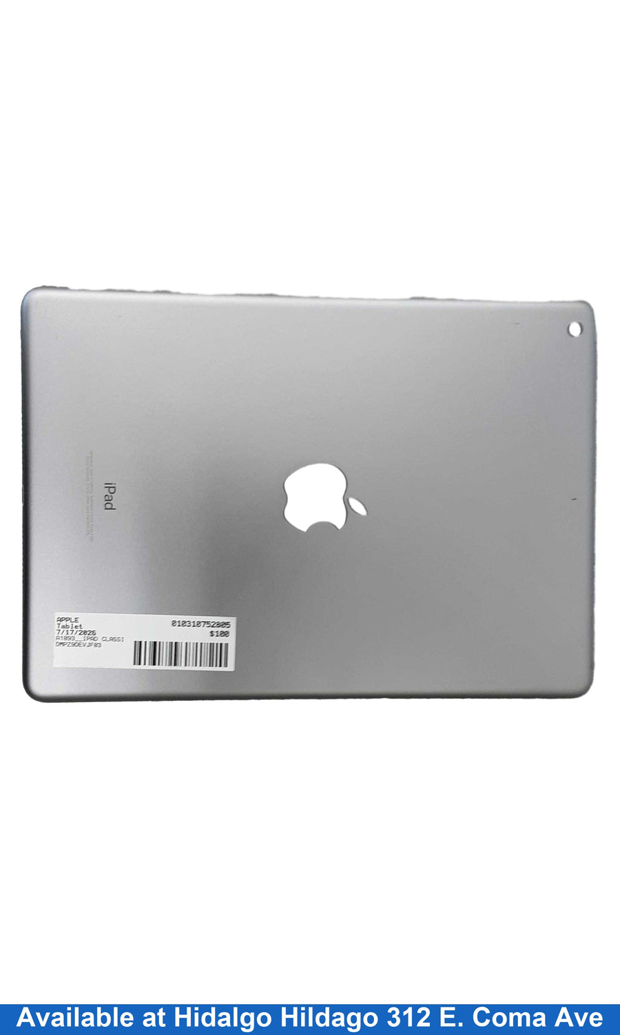Apple A1893__ipad Classic 6th Gen Gray Tablet