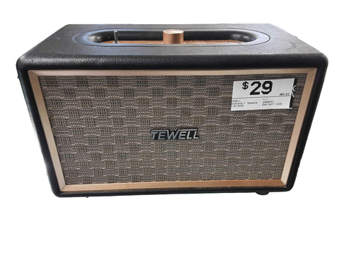 Tewell T-1 Black Bookshelf Speaker
