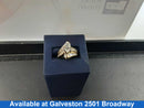 Women's Ring - Yellow Gold 14k (.585) 7.4 grams Size 7