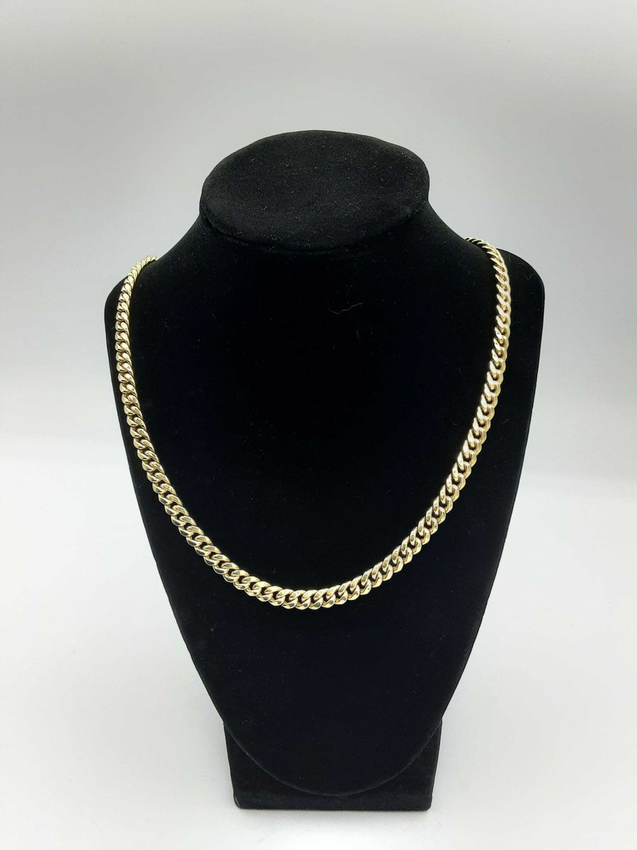 Cuban Link Chain - Yellow Gold 14k (.585) 31.4 grams 24 inch