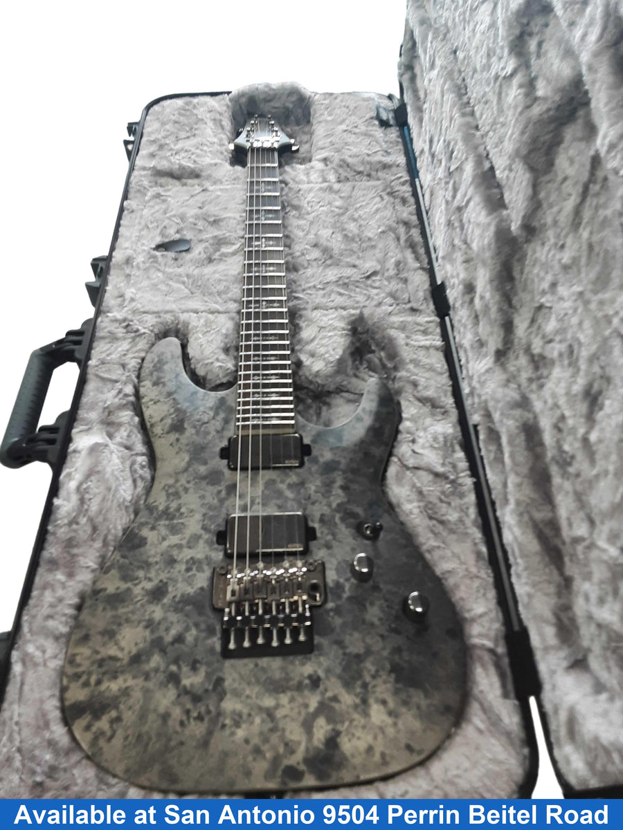 Schecter Ernie C-1 Gray Electric Classic Guitar