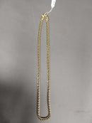 Cuban Link Chain - Yellow Gold 10k (.417) 27.5 grams 22 inch