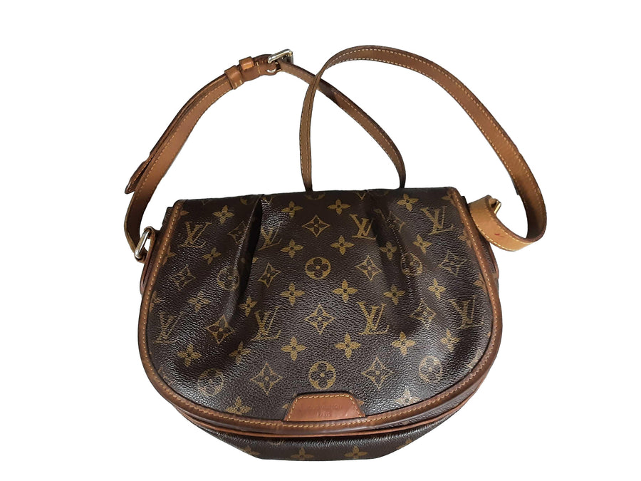 Louis Vuitton Menilmontant Pm Brown Purse / Handbag
