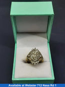 Women's Ring - Yellow Gold 10k (.417) 6.7 grams Size 20