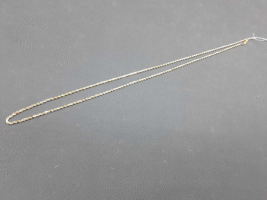 Rope Chain - Yellow Gold 14k (.585) 8.6 grams 24 inch