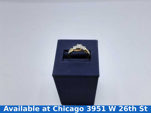 Women's Ring - Yellow Gold 10k (.417) 4.2 grams Size 5