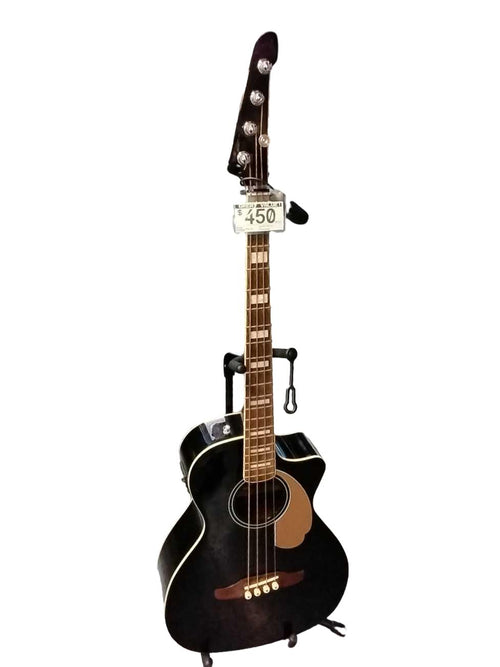 Fender Kingman Bass Sce Black Acoustic Bass Guitar
