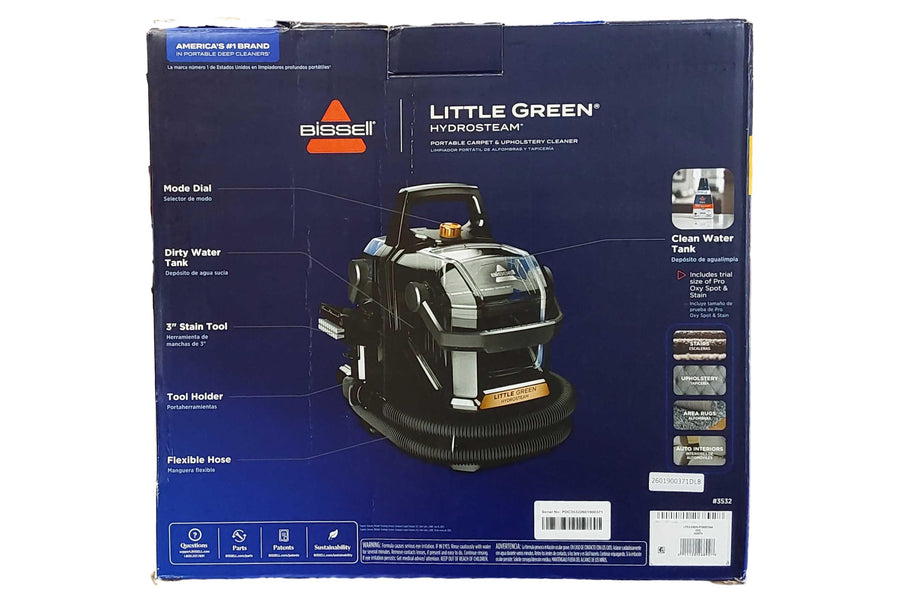 Bissell Little Green Hydrostream Black Handheld Vacuum Cleaner
