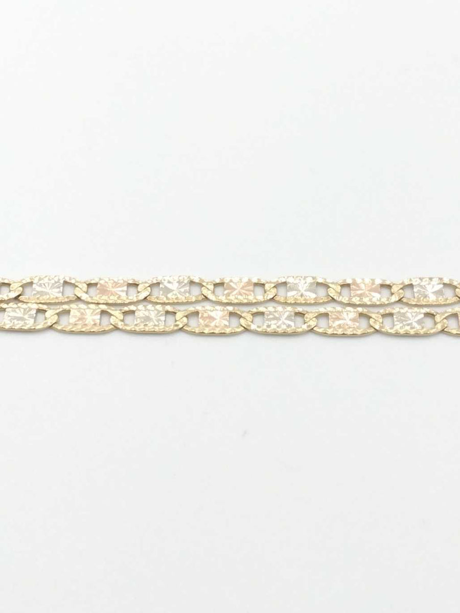 Gucci Chain - Tricolor Gold 14k (.585) 9.9 grams 26 inch