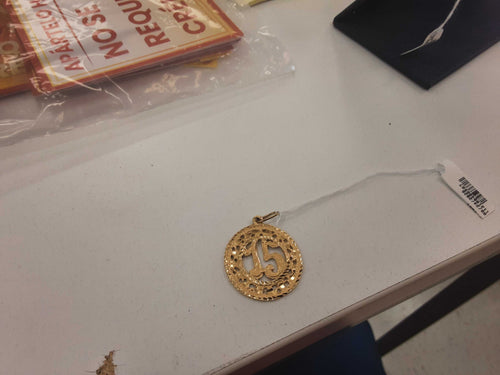 Nugget Pendant - Yellow Gold 14k (.585) 4.2 grams