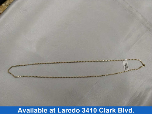 Rope Chain - Yellow Gold 10k (.417) 8.2 grams 24 inch