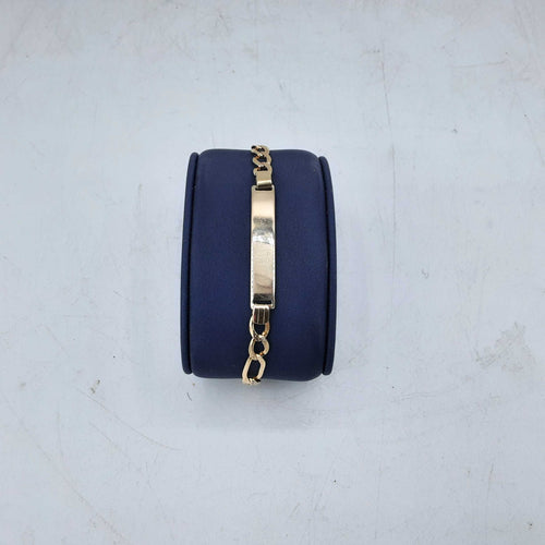 ID Bracelet - Yellow Gold 14k (.585) 9.6 grams 7 inch
