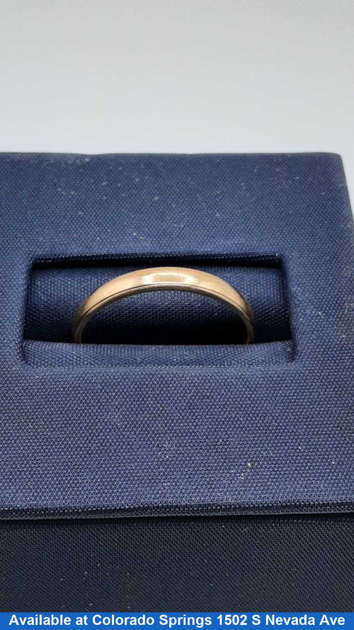 Ring - Wedding Band - Yellow Gold 14k (.585) 1.6 grams Size 4