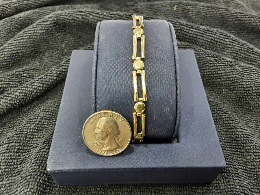 Bracelet - Yellow Gold 14k (.585) 12.7 grams 8 inch