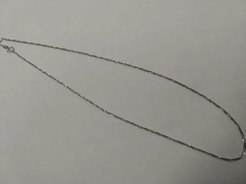 Chain - White Gold 14k (.585) 0.9 grams 20 inch