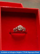 Women's Ring - Solitaire - Yellow Gold 14k (.585) 2.9 grams Size 20