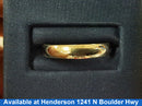 Ring - Wedding Band - Yellow Gold 14k (.585) 2.8 grams Size 20