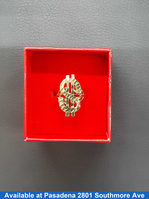 Men's Ring - Yellow Gold 10k (.417) 2.5 grams Size 7